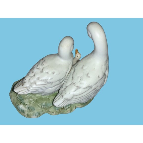 Homco Goose Duck Family Spring Summer Gosling Duckling Vintage 1425 - Picture 4 of 8